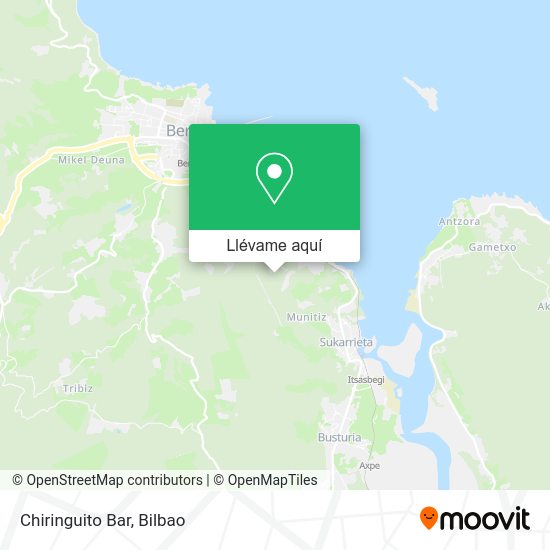 Mapa Chiringuito Bar