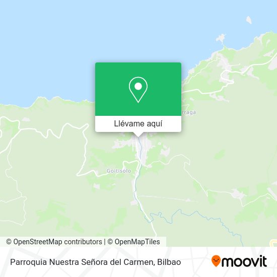 Mapa Parroquia Nuestra Señora del Carmen