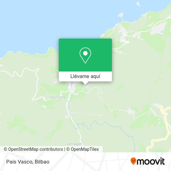 Mapa País Vasco