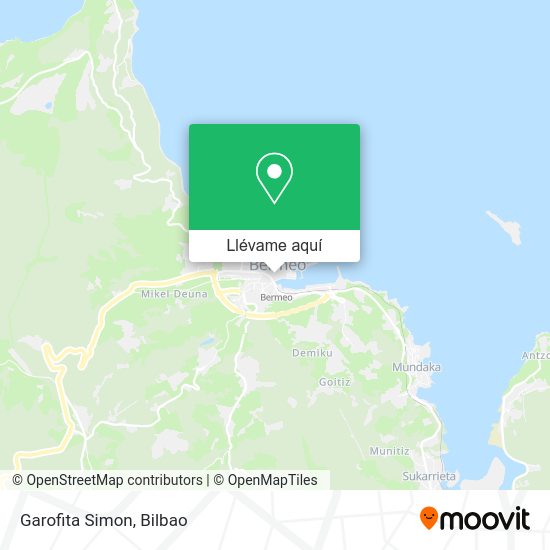 Mapa Garofita Simon
