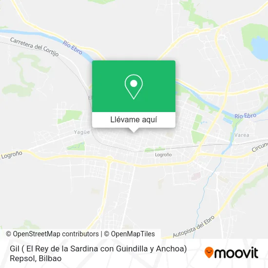 Mapa Gil ( El Rey de la Sardina con Guindilla y Anchoa) Repsol