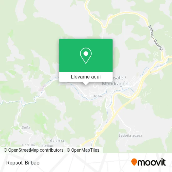 Mapa Repsol