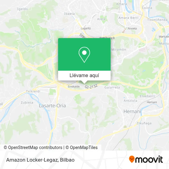 Mapa Amazon Locker-Legaz