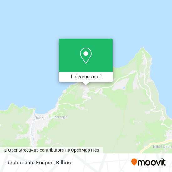 Mapa Restaurante Eneperi