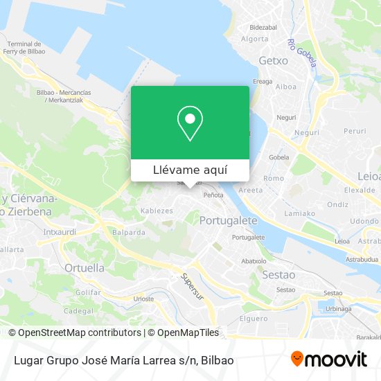Mapa Lugar Grupo José María Larrea s / n