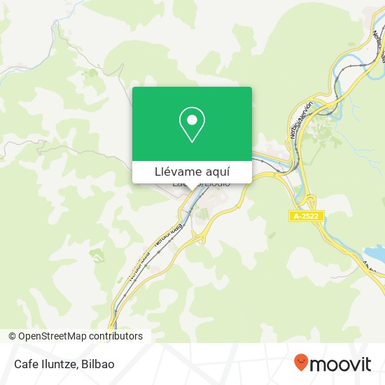 Mapa Cafe Iluntze