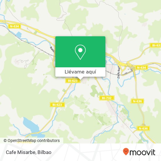 Mapa Cafe Misarbe