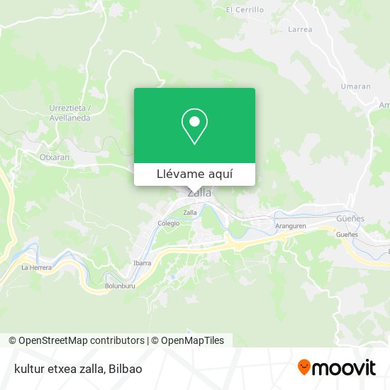Mapa kultur etxea zalla