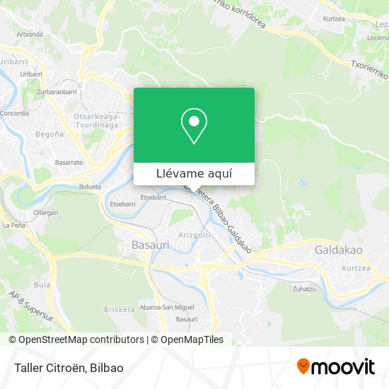 Mapa Taller Citroën