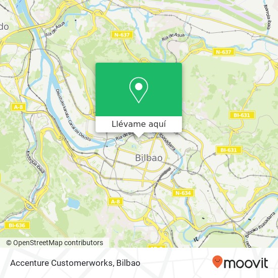 Mapa Accenture Customerworks