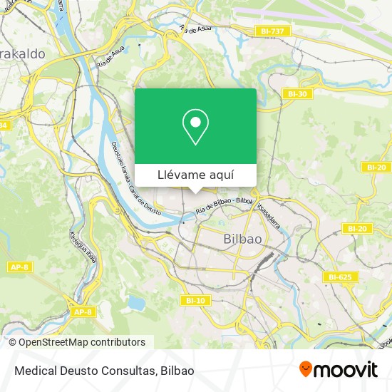 Mapa Medical Deusto Consultas