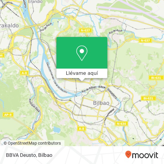 Mapa BBVA Deusto