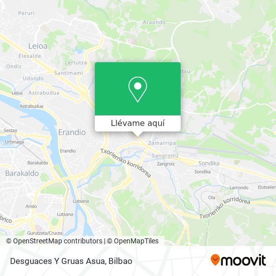 Mapa Desguaces Y Gruas Asua