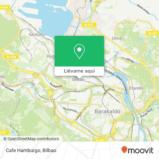 Mapa Cafe Hamburgo