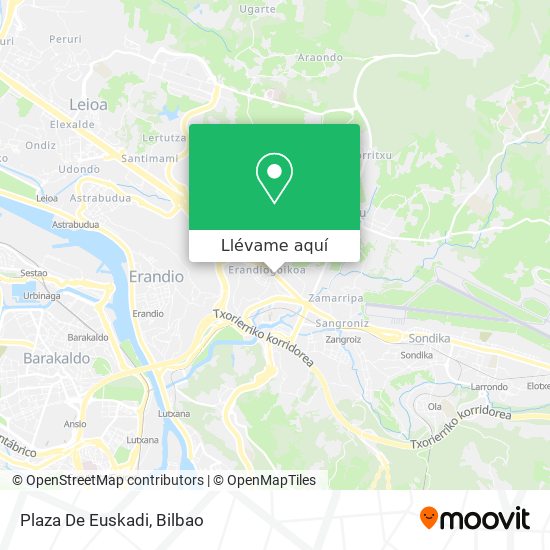 Mapa Plaza De Euskadi