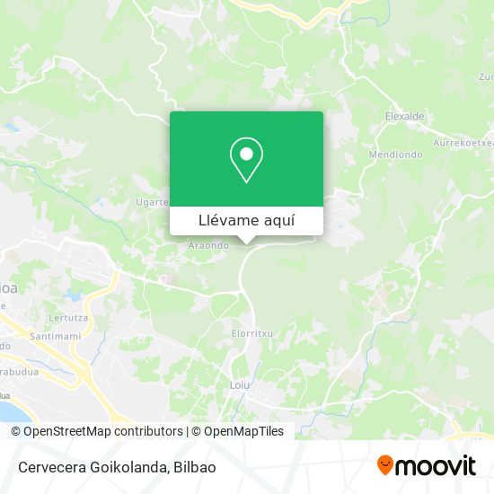 Mapa Cervecera Goikolanda