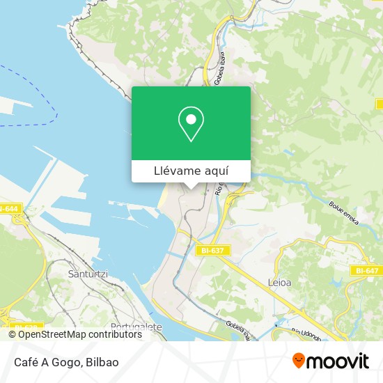 Mapa Café A Gogo