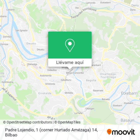 Mapa Padre Lojendio, 1 (corner Hurtado Amézaga) 14