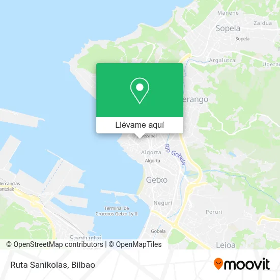 Mapa Ruta Sanikolas