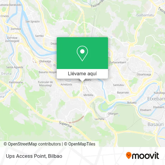 Mapa Ups Access Point