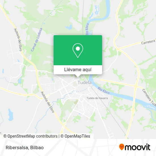 Mapa Ribersalsa