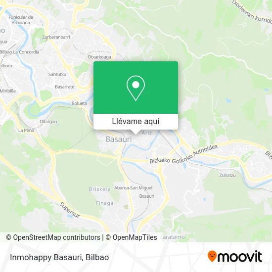 Mapa Inmohappy Basauri