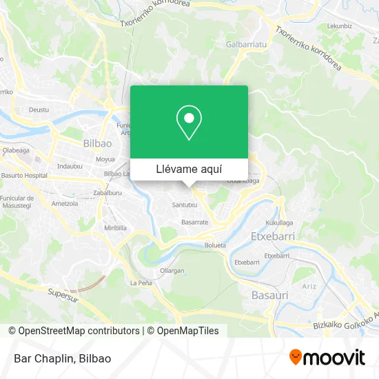 Mapa Bar Chaplin