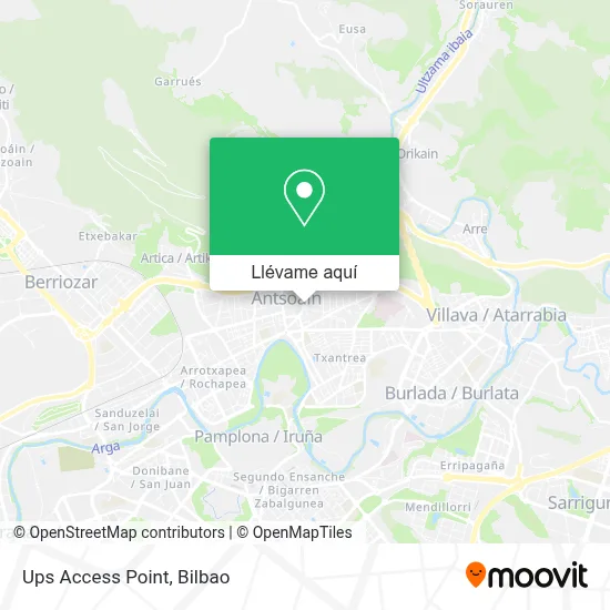 Mapa Ups Access Point