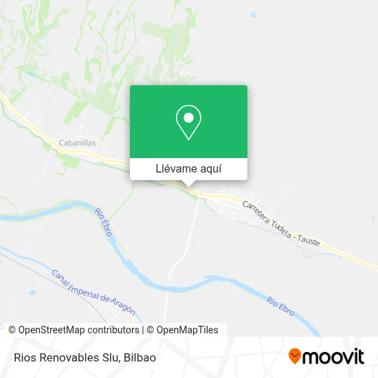 Mapa Rios Renovables Slu