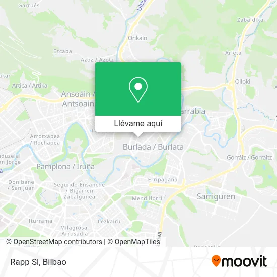 Mapa Rapp Sl