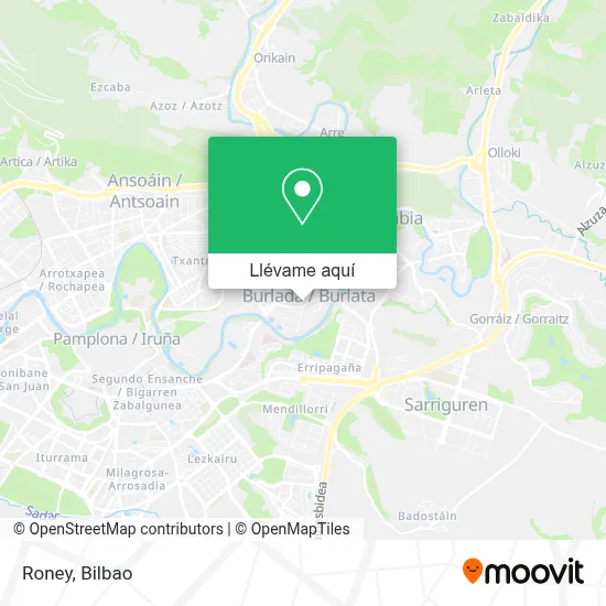 Mapa Roney