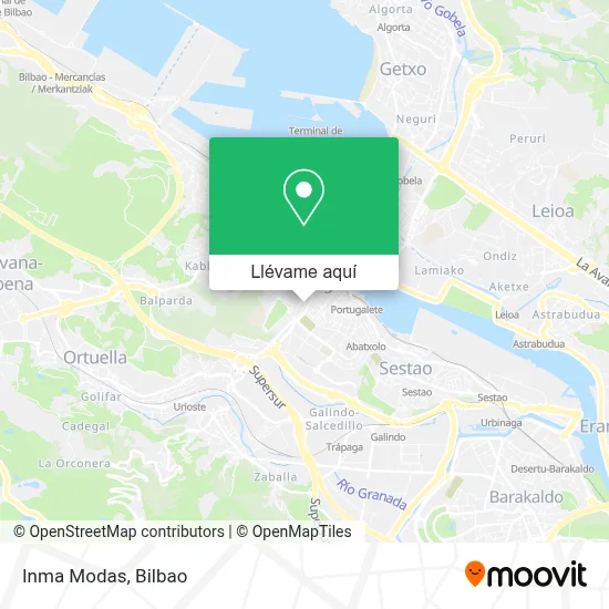 Mapa Inma Modas
