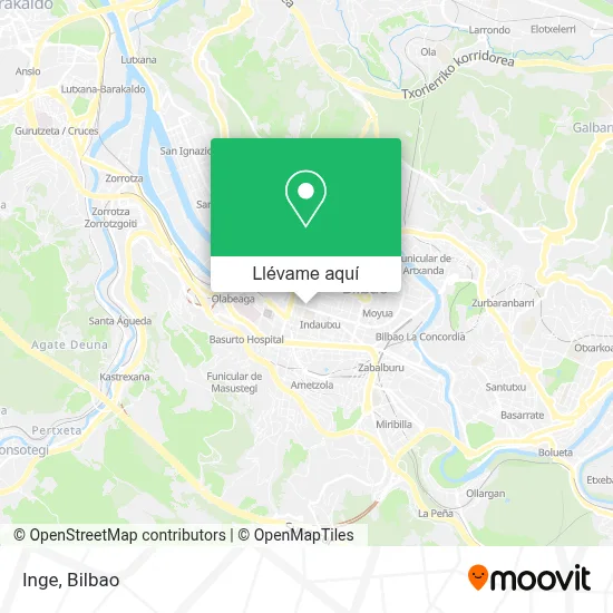 Mapa Inge