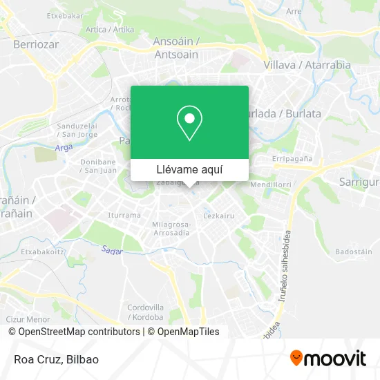 Mapa Roa Cruz