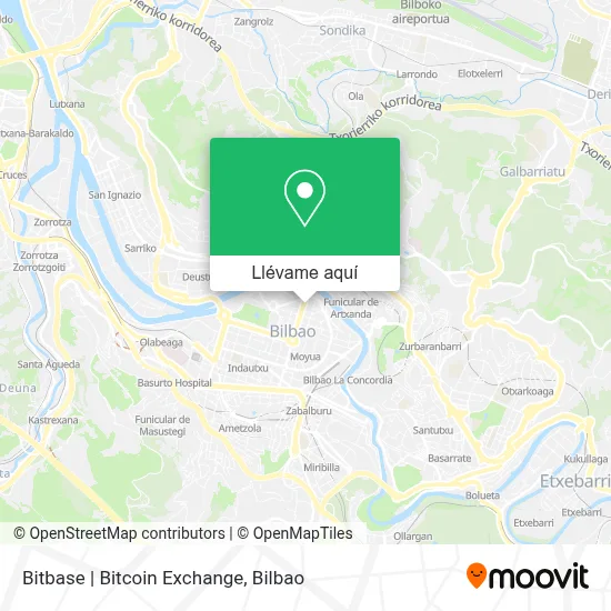 Mapa Bitbase | Bitcoin Exchange