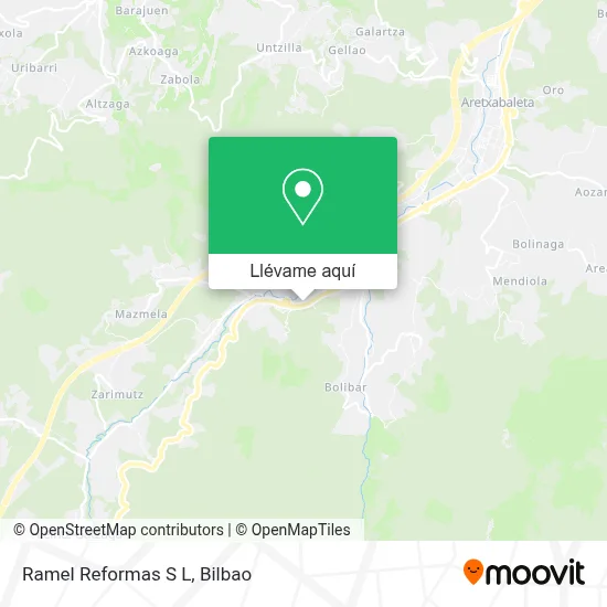Mapa Ramel Reformas S L