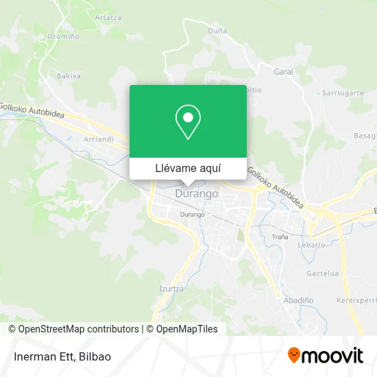 Mapa Inerman Ett