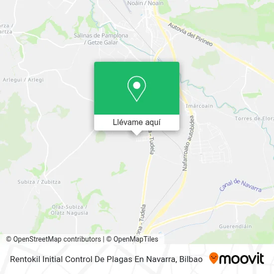 Mapa Rentokil Initial Control De Plagas En Navarra