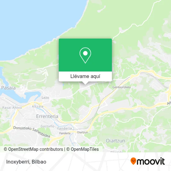 Mapa Inoxyberri