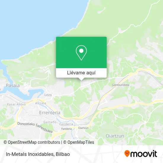 Mapa In-Metals Inoxidables