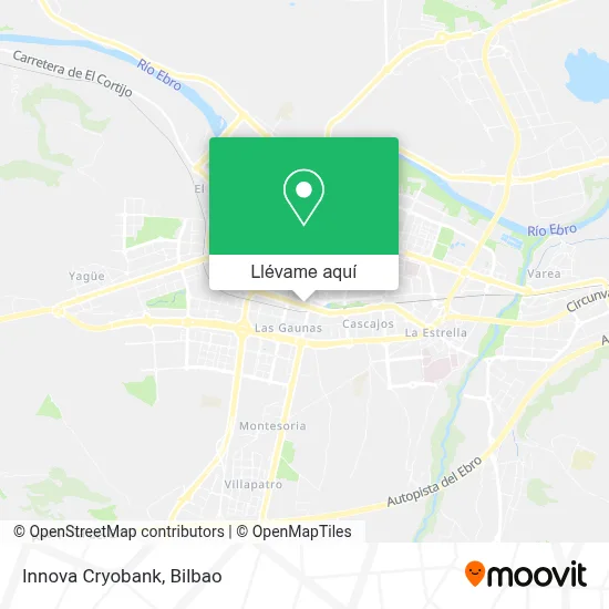 Mapa Innova Cryobank