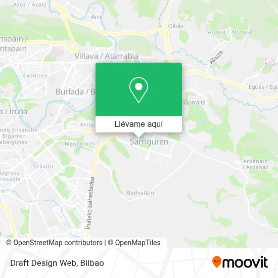 Mapa Draft Design Web