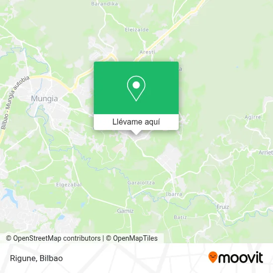 Mapa Rigune