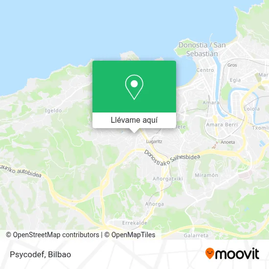 Mapa Psycodef