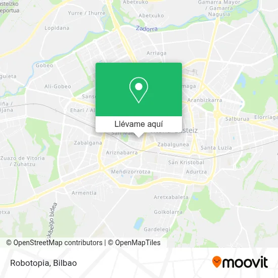 Mapa Robotopia