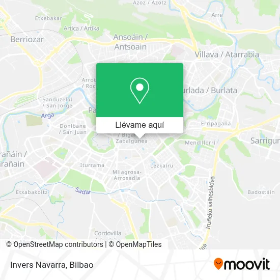 Mapa Invers Navarra