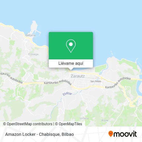 Mapa Amazon Locker - Chabisque