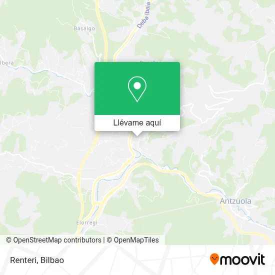 Mapa Renteri