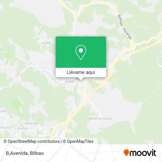 Mapa B,Avenida