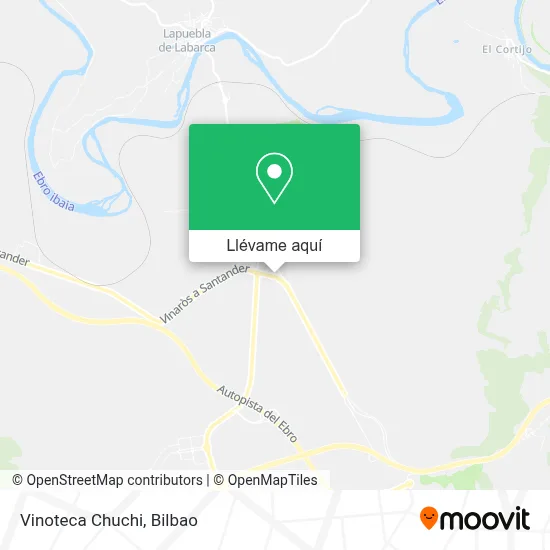 Mapa Vinoteca Chuchi